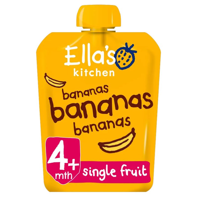 Ella’s Kitchen Organic Bananas First Tastes Baby Pouch 70g (4 Months Onwards)