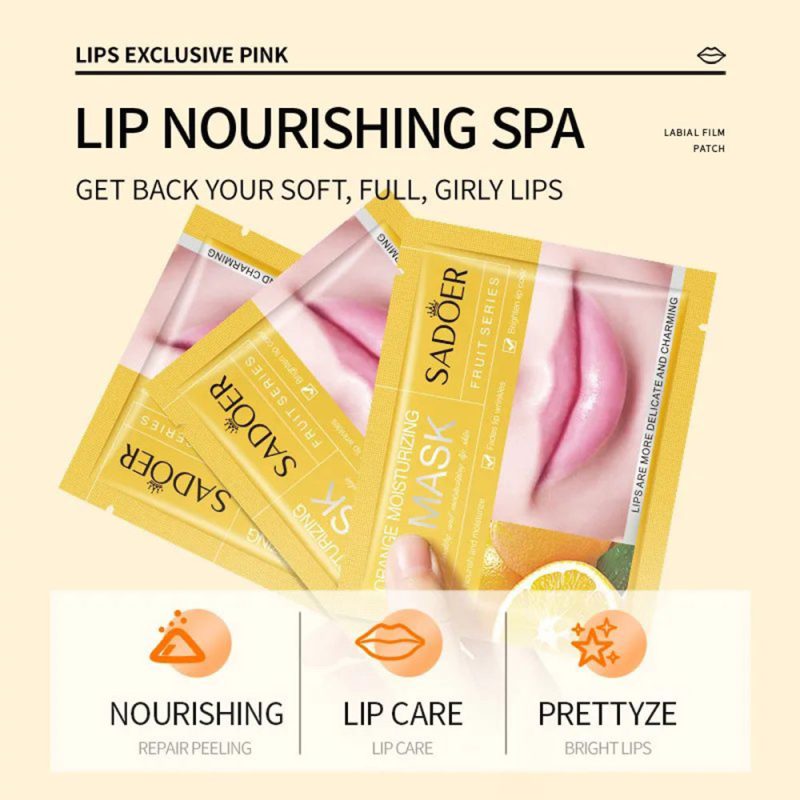 Lip Mask Fruit Series (4 Piece Set) - Moisturizing lip skin - Image 4