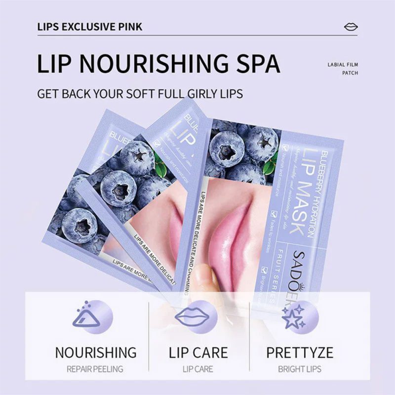 Lip Mask Fruit Series (4 Piece Set) - Moisturizing lip skin - Image 2