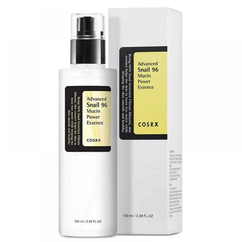 Cosrx Advanced Snail 96 Mucin Power Essence (Lightweight, quickly absorbs into the skin)