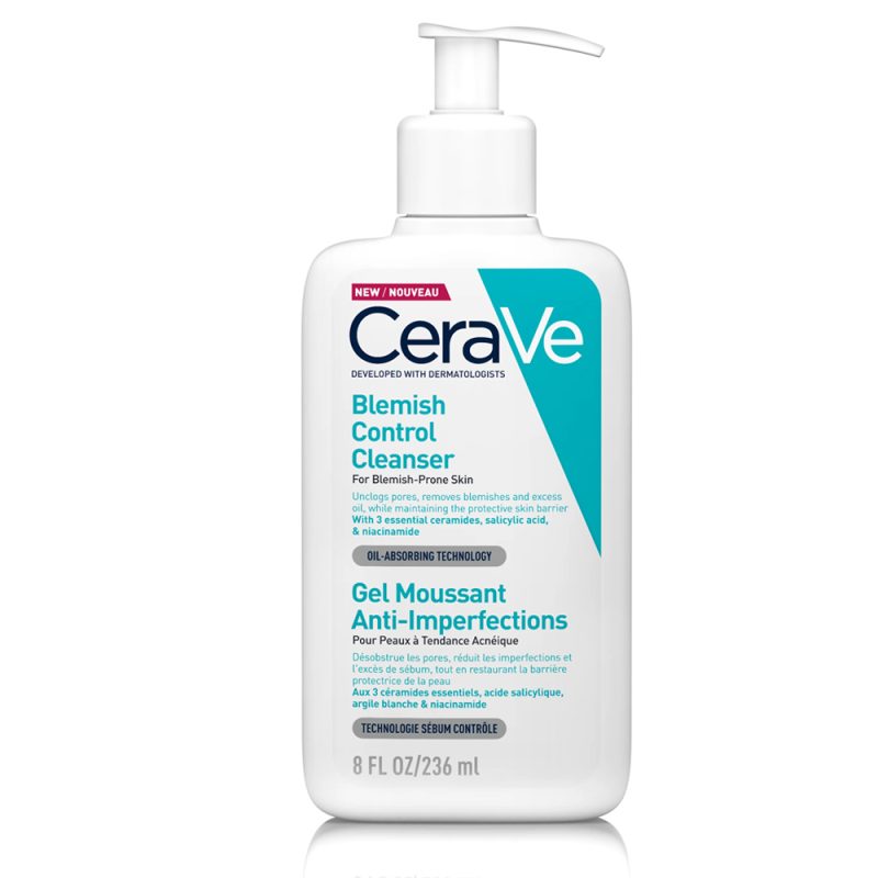 CeraVe Blemish Control Cleanser 236ml (For Blemish-Prone Skin)