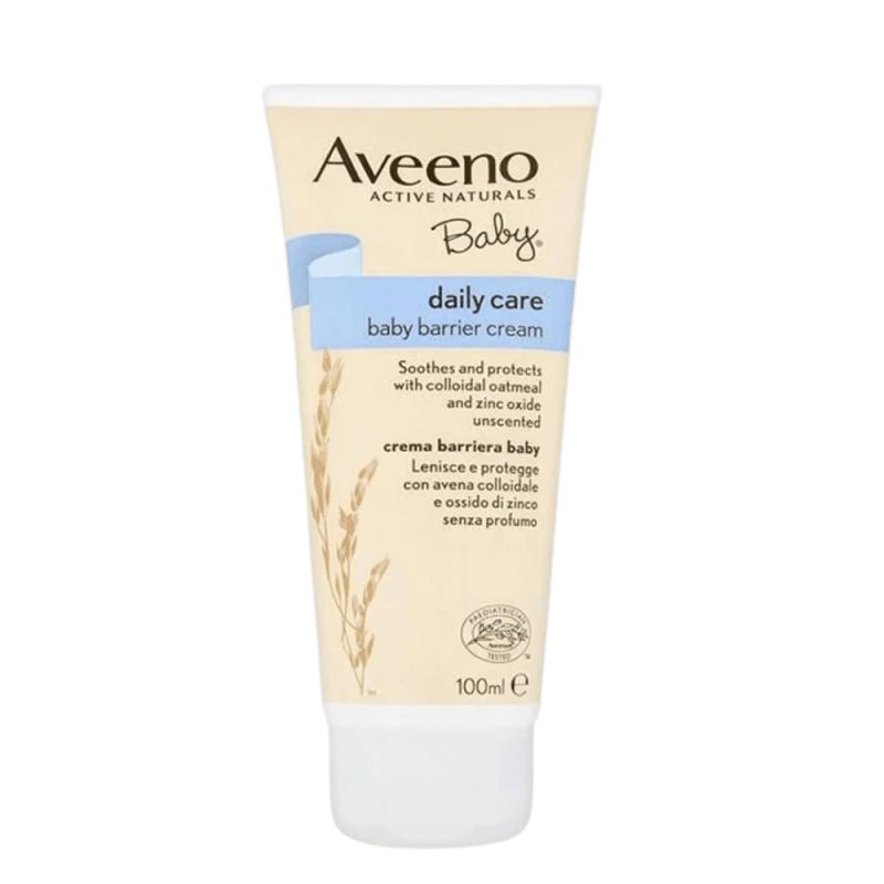 Aveeno Baby Daily Care Barrier Cream 100ml (Soothe and delicate baby skin)