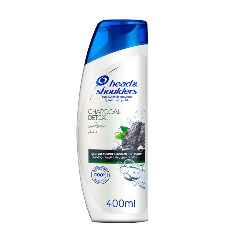 Head & Shoulders Charcoal Detox Anti-Dandruff Shampoo – 400ml