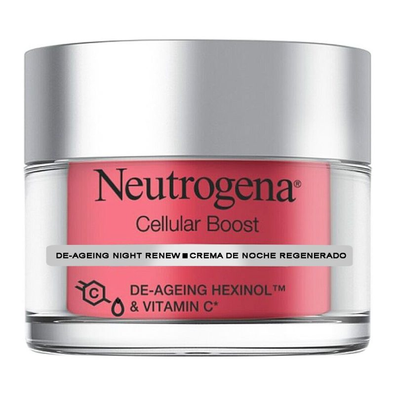 Neutrogena Cellular Boost Night Cream 50ml (De-Ageing Night Renew Cream)