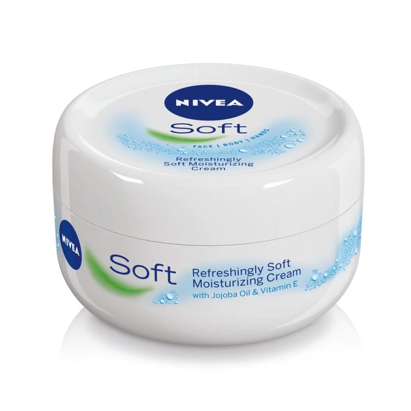 Nivea Soft Refreshingly Soft Moisturizing Cream with Jojoba Oil & Vitamin E 200ml