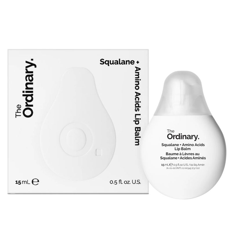 The Ordinary Squalane + Amino Acid Lip Balm 15ml (A Multi-use Moisturizing Lip Balm)
